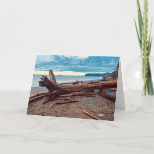 Rialto Beach, Olympic-Nationalpark, Washington Dankeskarte