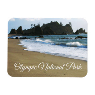 Rialto Beach, Olympic-Nationalpark, Washington Magnet