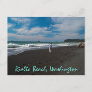 Rialto Beach, Washington Postkarte