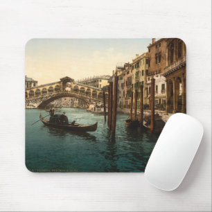 Rialto Bridge I, Venedig, Italien Mousepad