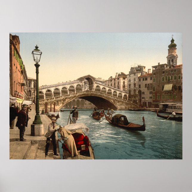 Rialto Bridge II, Venedig, Italien Poster (Vorne)