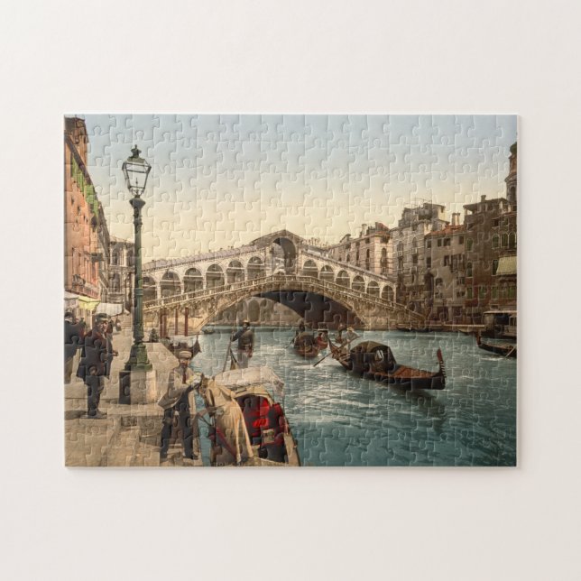 Rialto Bridge II, Venedig, Italien Puzzle (Horizontal)