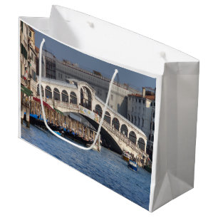 Rialto Bridge Venice Italien Große Geschenktüte