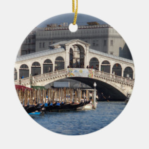 Rialto Bridge Venice Italien Keramikornament
