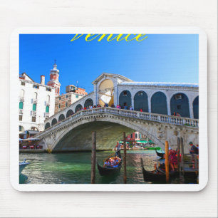 Rialto Bridge Venice - Pro Foto Mousepad