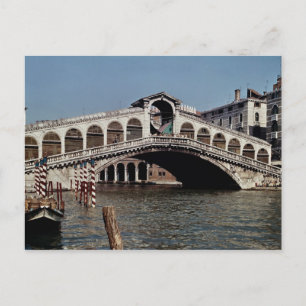 Rialto-Brücke, begonnen 1588 Postkarte