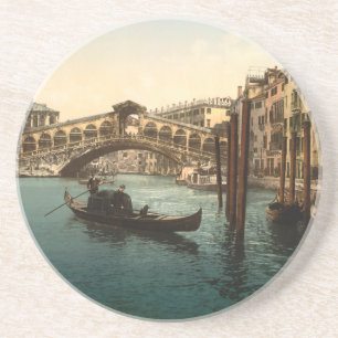 Rialto Brücke I, Venedig, Italien Getränkeuntersetzer