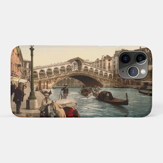 Rialto Brücke II, Venedig, Italien Case-Mate iPhone Hülle (Rückseite (Horizontal))