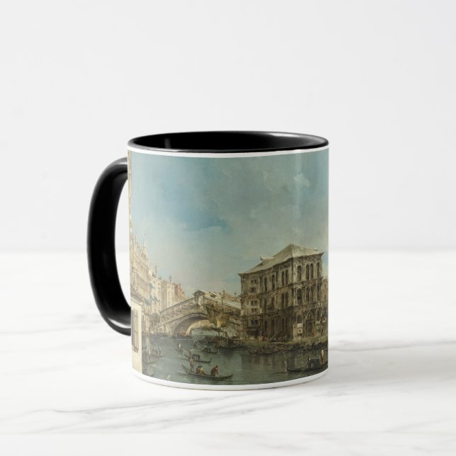 Rialto Brücke mit Palazzo dei Camerlenghi Tasse (Vorderseite Links)