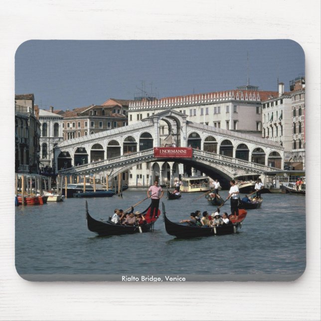 Rialto Brücke, Venedig Mousepad (Vorne)