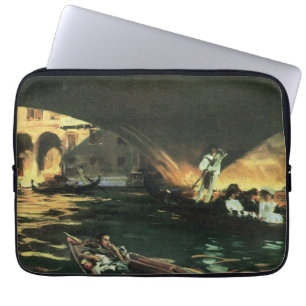 Rialtobrücke, Grand Canal von John Singer Sargent Laptopschutzhülle