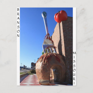 Riant Meatball Postkarte