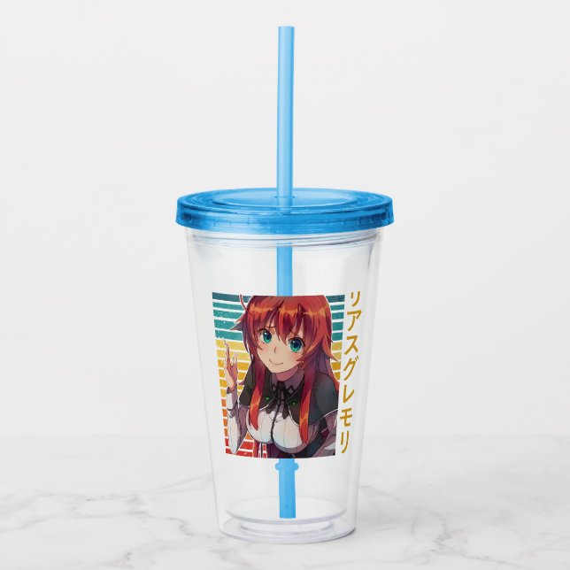 Rias Gremory  Acryltrinkbecher (Vorderseite)