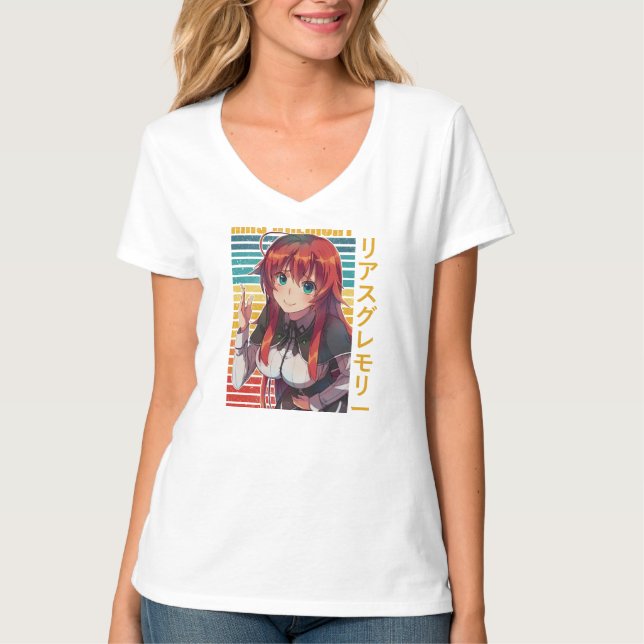 Rias Gremory  T-Shirt (Vorderseite)