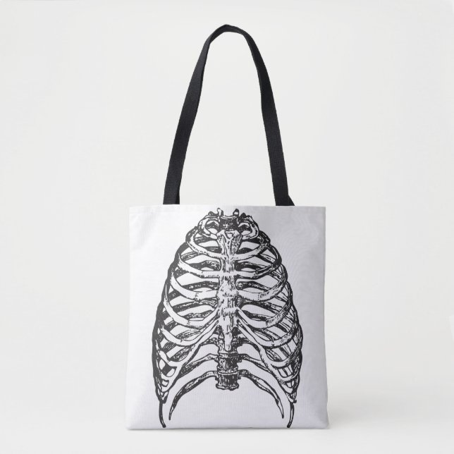 Rib CageTote Bag (Vorderseite)