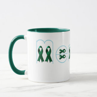 Ribbbons zur Unterstützung psychischer Gesundheit Tasse