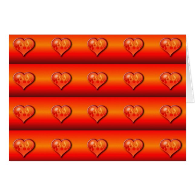 Ribbed Burning Hearts (Vorderseite (Horizontal))