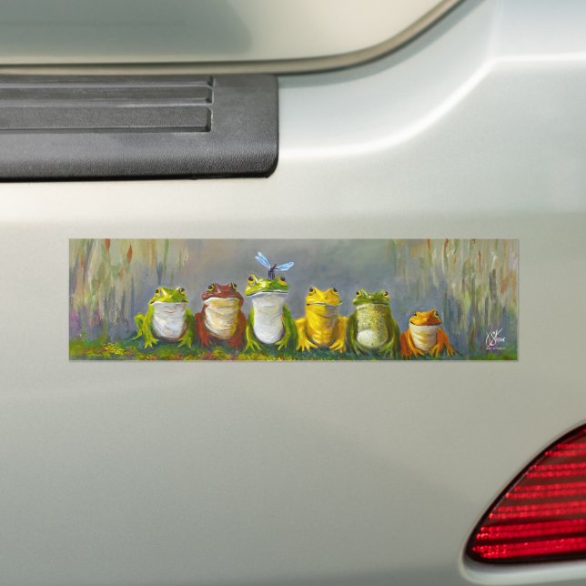 Ribbit Fluss Autoaufkleber (Auf Auto)
