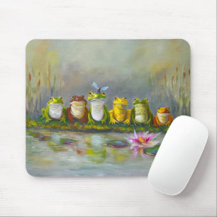 Ribbit Fluss Mousepad