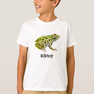 Ribbit Frosch scherzt T - Shirt