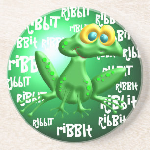 Ribbit! Getränkeuntersetzer