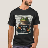 Ribbit Mugshot Frog