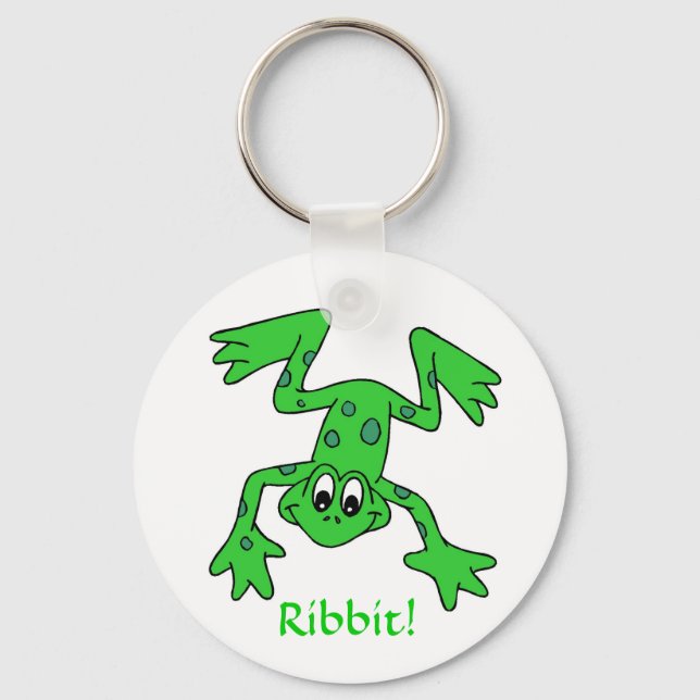 Ribbit Schlüsselanhänger (Vorderseite)