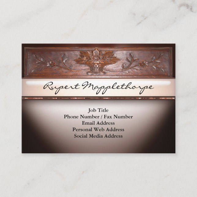 Ribblesdale III berufliche Geschäfts-Karte Visitenkarte (Vorderseite)