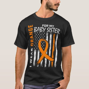 Ribbon Baby Schwester Leukemia Bewusstsein T-Shirt