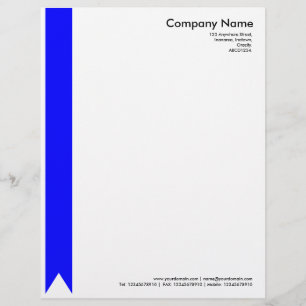 Ribbon - Blau Briefkopf