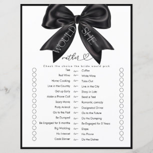Ribbon Bow   Brautparty Game
