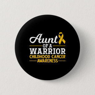 Ribbon Cancer Fighter Tunt Kinderkrebs Awaren Button