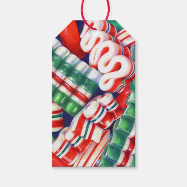 RIBBON CANDY Gift Tags Geschenkanhänger (Vorderseite)