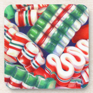 RIBBON CANDY Hard Plastic Untersetzer