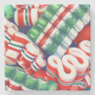 RIBBON CANDY Marble Stone Untersetzer