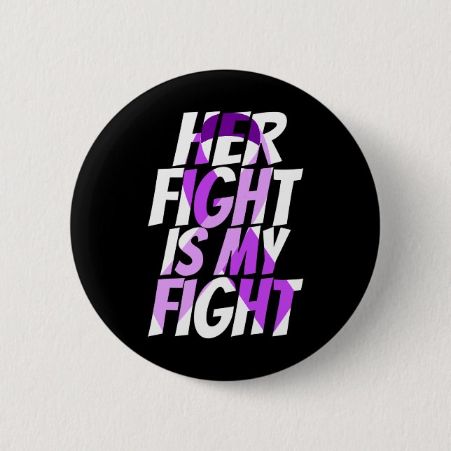 Ribbon Heimer Disease Bewusstsein  Button (Vorderseite)