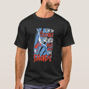 Ribbon Hoop Ball Gymnast Handstand T-Shirt
