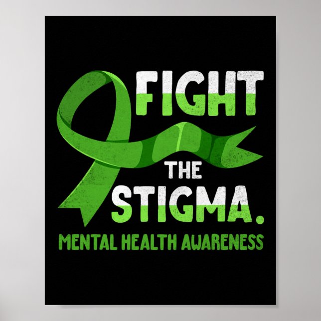 Ribbon kämpft gegen die psychischen Mütter der Sti Poster (Vorne)