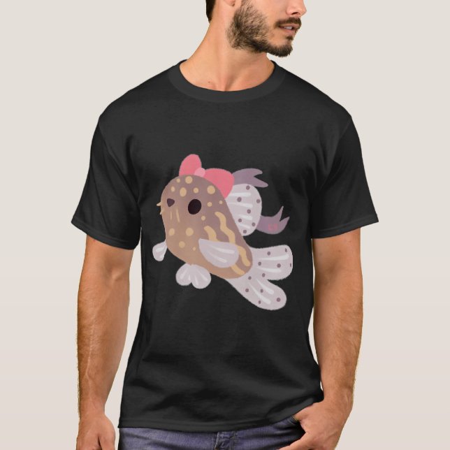 Ribbon-Panzerwels - schwarz T-Shirt (Vorderseite)