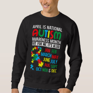 Ribbon Puzzle April ist nationales Bewusstsein für Sweatshirt