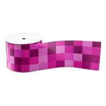 Ribbon rosa Pixel, modernes rosa Pixelband