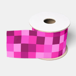 Ribbon rosa Pixel, modernes rosa Pixelband Ripsband