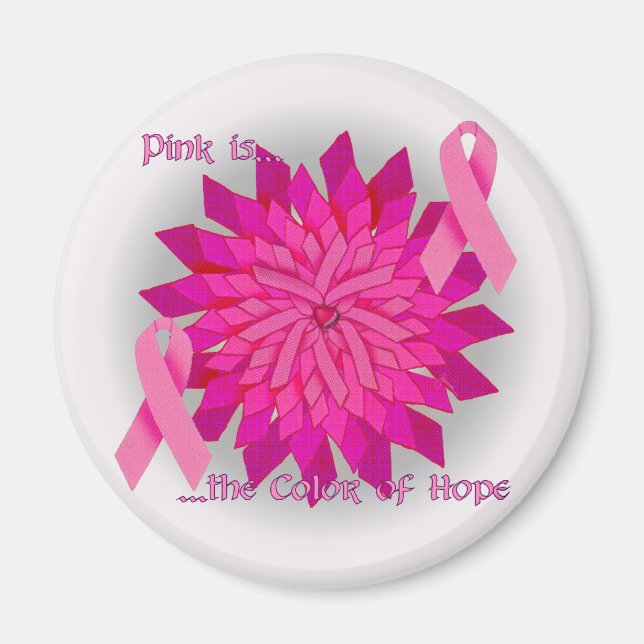 Ribbon Rose Magnet (Vorne)