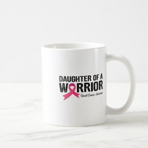 "Ribbon-Tochter" eines Brustkrebs-Bewusstseins ein Kaffeetasse