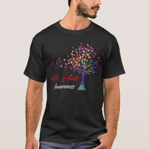 Ribbon Tree Hiv Aids Awareness T - Shirt