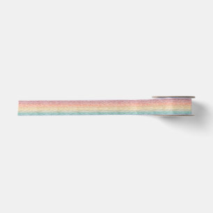 Ribbon Wasserfarbe Regenbogen Streifen Satinband