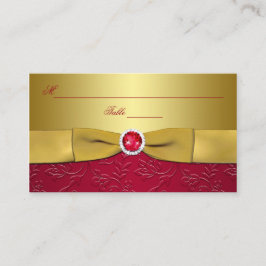 RIBBONROT, Goldblume Platzkarte