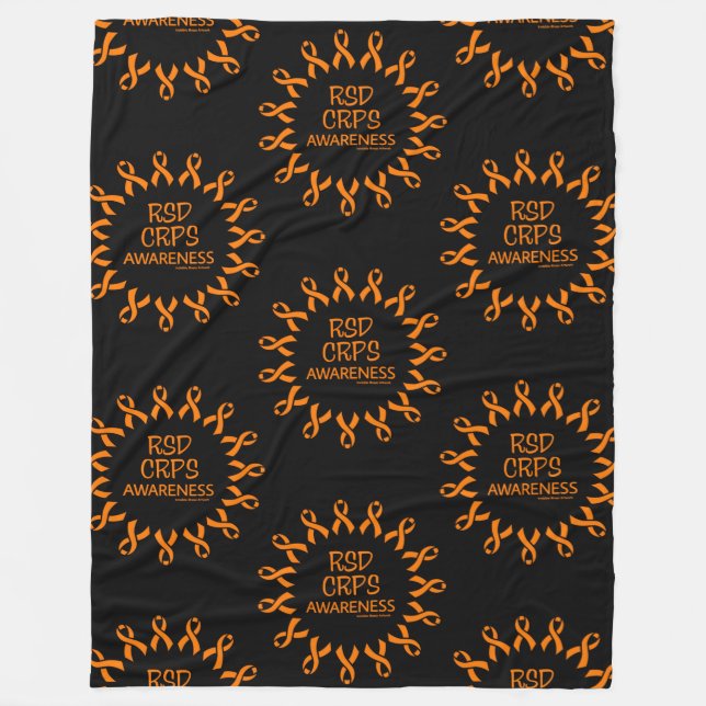 Ribbons/Circle...RSD/CRPS Fleecedecke (Vorderseite)