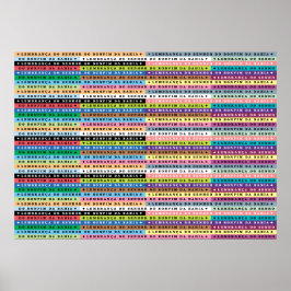 Ribbons (Fitas) von Senor do Bonfim Poster