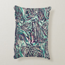 Ribbons oder Schleifen, die ausweichend durchquert Dekokissen